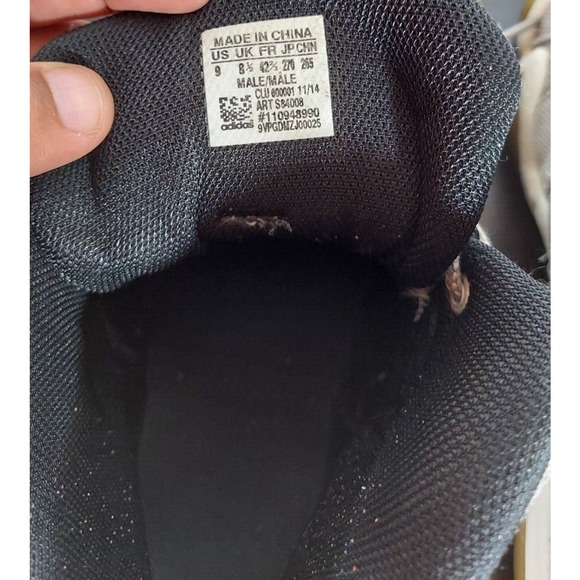 Adidas Crazy 8 Kobe Bryant Grey White Light Onix Mens Size 9 S84008 Rare - Picture 8 of 8